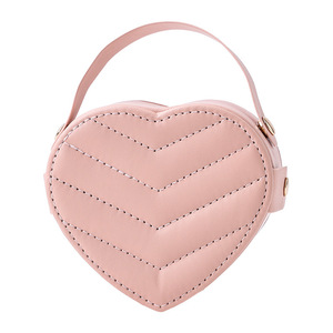 <strong>Heart</strong> <strong>Shape</strong> Leather Storage Necklace Packaging Boxes <strong>Jewelry</strong> Organizers <strong>Box</strong> Portable <strong>Jewelry</strong> <strong>Box</strong> - Product Image 2