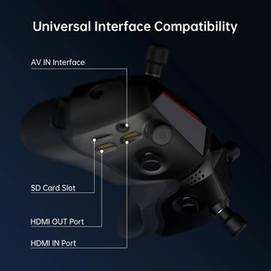 แว่นตา Walksnail <span class=keywords><strong>Avatar</strong></span> HD Goggles X 1080P OLED 100Hz ดิจิตอล FPV ปรับมุมมองได้ พร้อมช่อง HDMI สำหรับ FPV Racing Drone - Product Image 4