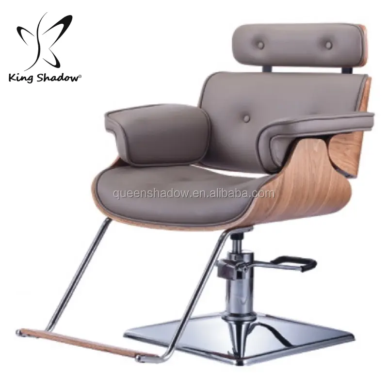 Heißer Verkauf Massivholz Rahmen Styling Stuhl Barber Stuhl Für Haar Salon