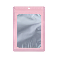 Sac en mylar en plastique avec fermeture à glissière scellée en feuille d'aluminium personnalisée pour adaptateur chargeur et emballage de câble de données pour l'électronique grand public