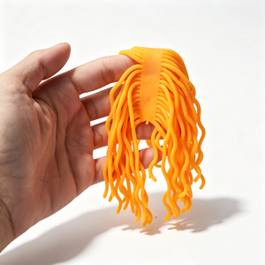 ของเล่นบีบยืดหยุ่น NeeDoh Ramen Noodlies ของเล่นยางยืดแบบผูกปม ของเล่นเสริมประสาทสัมผัส บรรเทาความวิตกกังวล ของเล่นบีบมือสำหรับเด็ก - Product Image 2