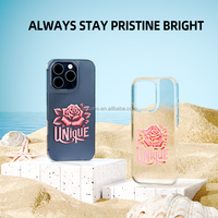JoyMonki bonne sensation de main entièrement transparente étui de protection pour téléphone couverture imprimée bricolage changer librement les modèles pour les imprimantes UV Shell