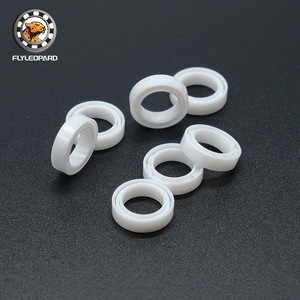 ตลับลูกปืนเซรามิก Flyleopard 10x15x3 มม. ซิร์โคเนียมออกไซด์ แบบเปิด ทนต่ออุณหภูมิสูง - Product Image 1