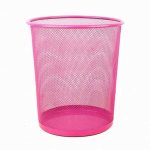 4 Gallon Mesh Trash Cans Metal Wire Wastebaskets <b>Small</b> Waste Basket Trash Can,<b>Small</b> Garbage Can,Recycling Garbage - Product Image 4