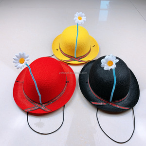 Chapeau de costume pour chien HLC <span class=keywords><strong>DIY</strong></span> pour animaux de compagnie, accessoires de fête, pour anniversaire, Halloween, Noël, chapeau pour chien et <span class=keywords><strong>chat</strong></span>, décoration de fête estivale - Product Image 3