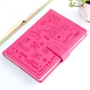 Leather Customized Cover A5 Notepad Multifunction Colorful Notebook
