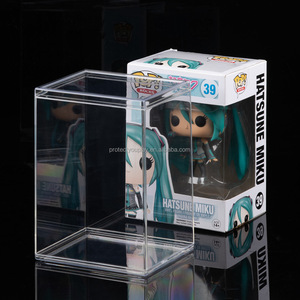 Funko Pop Premium Protector Vitrines de présentation Figurines en vinyle à collectionner-Durable Crystal Clear and Stackable Storage Funko Pop Case - Product Image 1