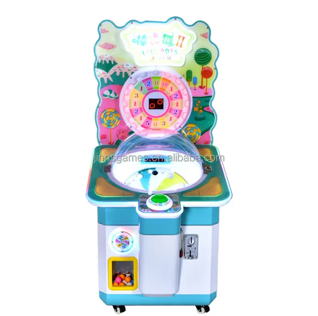 Source Factory Hot Popular Coin-Operated Lollipop Candy Game Machine for Game Centers and Amusement Parks 1 Year Warranty