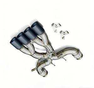 Tubo de Escape de Acero Inoxidable de Alta Calidad para <span class=keywords><strong>McLaren</strong></span> <span class=keywords><strong>720S</strong></span> 720, Sistema de Escape Trasero Mejorado 765 con Silenciador de Cuatro Salidas - Product Image 6