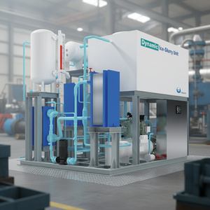 Máquina de Hielo Líquido de Agua de Mar de 20 Toneladas, <span class=keywords><strong>Unidad</strong></span> Industrial de Hielo Líquido para Puerto Pesquero y Fábrica de Procesamiento - Product Image 1