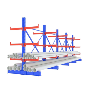 Heavy-duty Cantilever Racks Are Used for Warehouse Storage to Store Hardware, Steel Pipes, Pipes and Plates - Product Image 1