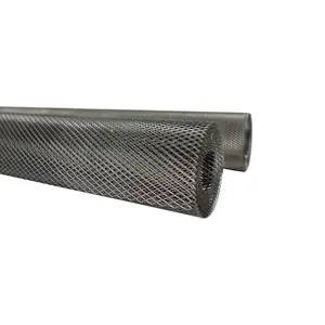 Thép Không Gỉ Bạc Kim Cương Phong Cách Wire Mesh Kích Thước 304 316L Lưới Kim Loại Mở Rộng Cho Vườn Thú Động Vật Lưới Bảo Vệ