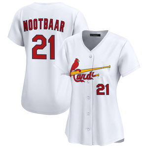 2025 St. Louis Home Limited Jersey blanco para mujer, camisetas de béisbol personalizadas con logotipos bordados, uniformes cosidos de talla grande - Product Image 3