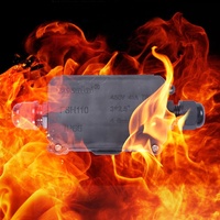 Boîte de jonction électrique en nylon PC étanche IP66 à 2 voies FSH110-2P, pour extérieur, souterraine, ignifuge, pour connexion de câbles