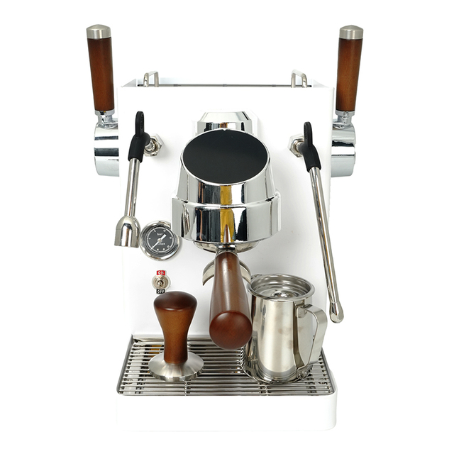 Premium Electric Semi-Automatic Coffee Machine 4L Large Capacity 20 Bars Pressure French/Spanish Eco-Friendly Design for Home