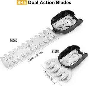 Mini taille-haie multifonctionnel sans fil, cisailles à gazon de qualité industrielle, outils de jardinage portatifs à batterie au lithium - Product Image 6