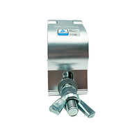 AN08S50 Tube44-53MM 1.73-2.08in Load500kg Aluminium Stage Light Truss Display System Coupleur Pipe Truss Clamp Hook
