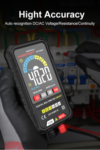 Multímetro Digital Inteligente True RMS Portátil, Comprobador de Voltaje AC/DC, Rango Automático, LCR, Multímetro Inteligente - Product Image 4