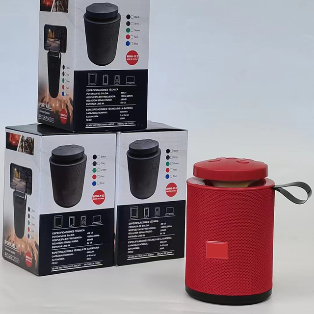 New Trending Wireless Outdoor Top Seller Speakers Sport Portable Waterproof Gaming Bass Stereo Wholesale Mini 112 Speaker