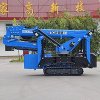 Grue sur chenilles compacte China Sitong 3-10 tonnes, électrique/diesel, hydraulique, télécommandée, hauteur de levage 20m - Prix