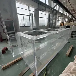 Panel akrilik kaca akrilik tebal 4x8 1 2 inci, panel akrilik lembaran tebal 20mm 30mm untuk tangki ikan untuk tangki ikan