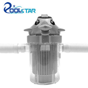 Poolstar Dolphin Fish: Strumento di Pulizia per Piscina, Pratico Filtro Pulitore, Raccoglitore di Foglie e Detriti per Piscina - Product Image 5