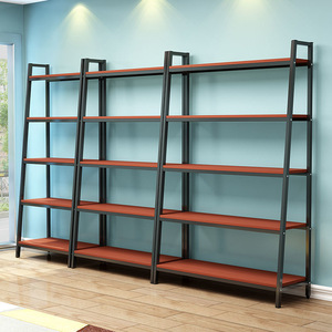 2025 Model Light Luxury Simple Landing Living Room Shelf Wall Shelf Office <b>Small</b> Bookshelf Trapezoidal Storage Shelf - Product Image 4