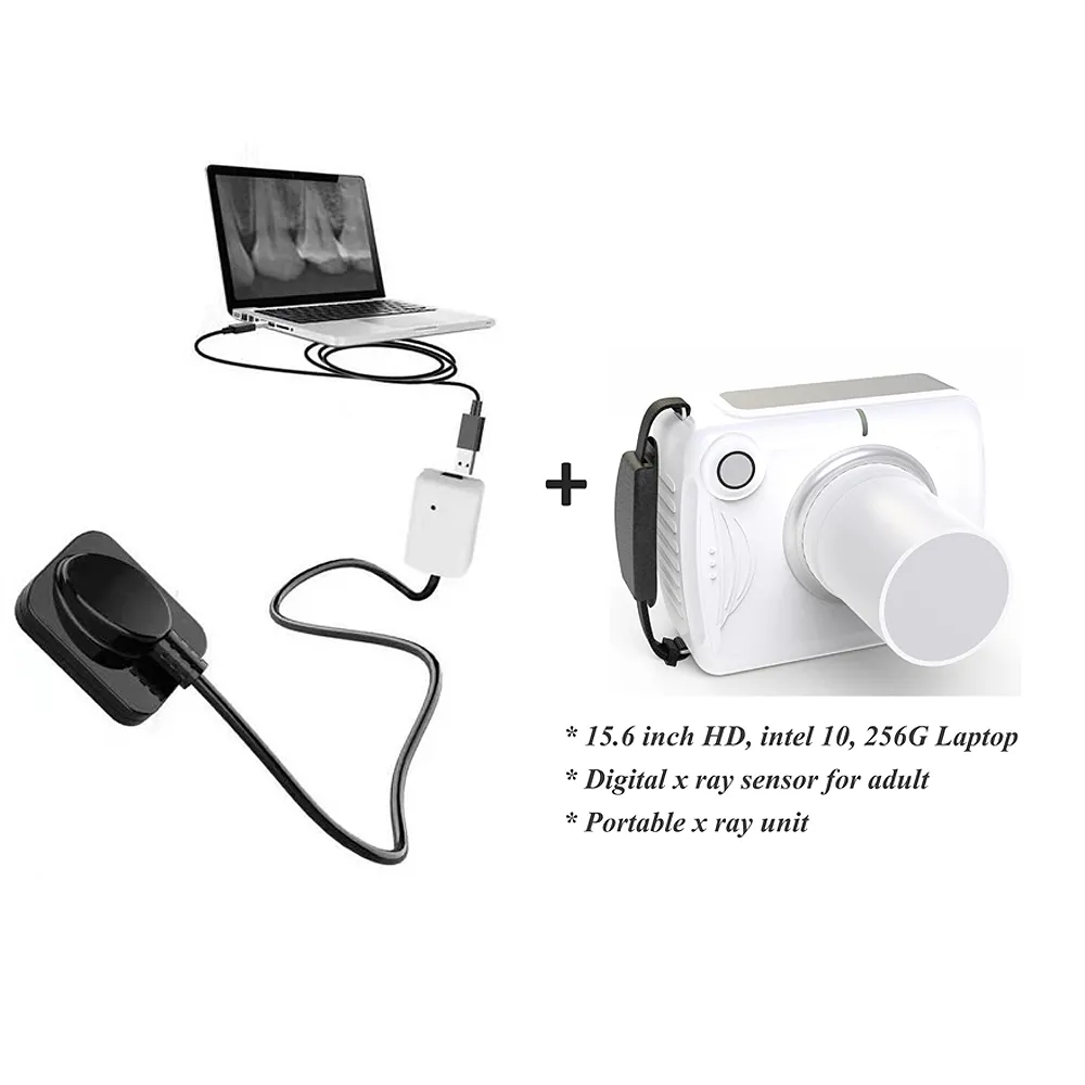 Sensor Digital Dental Conjunto Completo Dental Portátil Máquina de Rayos X Digital Sensor X Ray Set