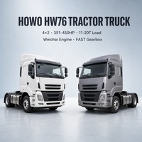 Nouveau Tracteur Routier Premium Sinotruk HOWO TX 6x4 Euro 3 Automatique en Excellent État, Camion Tracteur pour l'Exportation, Camion à Ciment