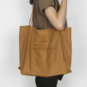 flat bottom canvas tote