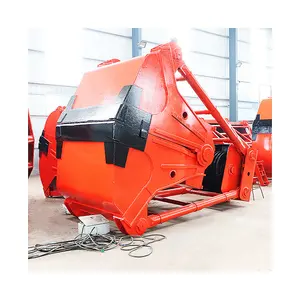 Diferentes tipos elétricos Multivalve Grab Bucket Hidráulica Rotativa Grapple Baldes Mecânicos