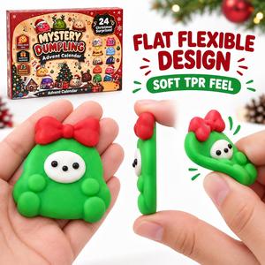 Calendario de Adviento de Navidad con Juguetes Sensoriales Táctiles para Entrenamiento de Dedos, Caja Sorpresa, Juguete Antiestrés para Desarrollar la Destreza y la Concentración - Product Image 2