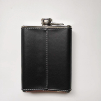Ensemble de flacons à vin de voyage en métal de haute qualité, 8 oz, en acier inoxydable, coffret cadeau pour whisky, vin, alcool