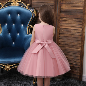 Girls' Pink Tutu Dress Stage Performance Costume For Children's Day Party Wear - Product Image 4