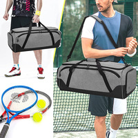 Maßgefertigte Tennisschläger-Sporttasche mit Separatem Schuhfach, Große Kapazität Nass-Trocken-Trennung Pickleball-Tasche