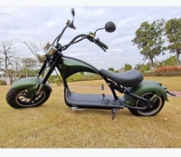 Scooter électrique Citycoco 2000W EEC COC avec amortisseur arrière, grande selle en alliage d'aluminium, batterie 60V, pour adultes, entrepôt UE