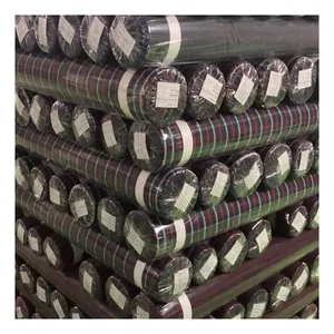 Grosir Benang Katun Dicelup Twill Kemeja Flanel Kain Stok Banyak Benang 100% Telas De Algodon Dicelup Kain Flanel dengan Konstruksi