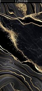 <span class=keywords><strong>Green</strong></span> City 2025 alto brillo PVC ignífugo 3D nuevo diseño hoja de mármol impermeable Panel de pared Interior UV - Product Image 4