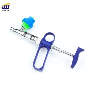 <span class=keywords><strong>Seringue</strong></span> pour vaccins animaux de 5 ml, flacon de 5 cc, vaccinateur à montage sur flacon WJ113 - Product Image 1