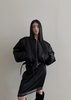 2025 nouvelle veste matelassée courte de style coréen pour les femmes, veste de baseball texturée de qualité supérieure pour le début de l'automne/hiver
