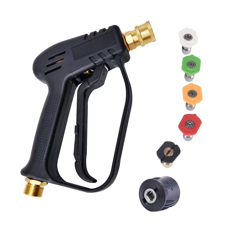 2023 распылитель высокого давления Yaoen, 4000PSI с адаптером K и 5 цветными насадками, инструменты для автомойки, детали автомобиля