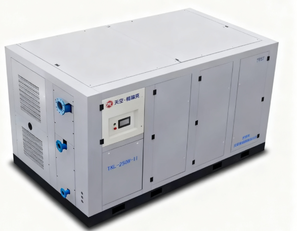 380Volt 20 M3/Min. 132kW 180 PS Kupplungs getriebener Schnecken luft kompressor PCP Airgun Stationär geschmiert Neuer Zustand Motor Motor SPS - Product Image 2