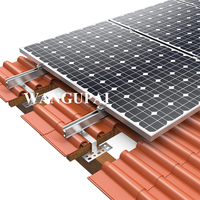Support de structure de panneau solaire pour système de fixation de toit en tuiles, système de montage photovoltaïque