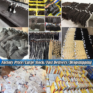 Vente en gros de cheveux humains indiens bruts en vrac, double tirage, non traités, cuticules alignées, Remy, lots de cheveux bouclés bruts vietnamiens et birmans - Product Image 6