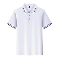 Sport Plus Size Heren Poloshirts van Katoen, Casual Poloshirt, Golf, Op Maat Geborduurde Heren/Dames Polo T-Shirt, Groothandel