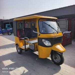 دراجة نارية ثلاثية العجلات عالية الأمان ذات هيكل مفتوح لنقل البضائع تعمل بالبنزين، دراجة نارية جديدة بمقعد جانبي ونظام قيادة آلي - Product Image 4