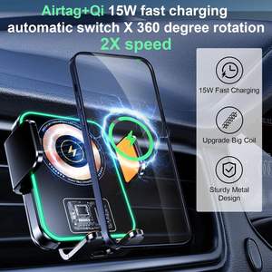 Cargador inalámbrico para coche Rastreador GPS Compatible con Apple Find My Car Diseño oculto IOS Solo descargas de aplicaciones no desconocidas Tarifas adicionales - Product Image 5