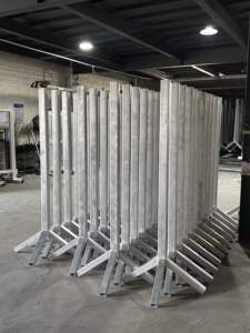 Reeds <strong>Jumps</strong> FEI Standard Supplier for Longine Horse Training <strong>Aluminum</strong> Jumping Stands Portable Stands Standing - Product Image 5