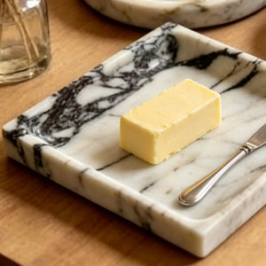 Bandeja de Almacenamiento Art <span class=keywords><strong>Deco</strong></span> de Mármol <span class=keywords><strong>Natural</strong></span>, Organizador de Lujo para Joyas, Perfumes, Baño, Cocina y Decoración del Hogar - Product Image 2