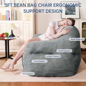 Sofás Grandes de Espuma Suave para Sala de Estar, para Adultos y Niños, Sillón Moderno - Product Image 6